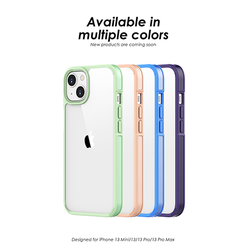 Metal Border TPU Komputila Telefonkazo