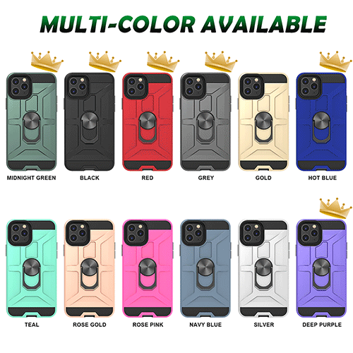 Milit-Grada Protekta Telefonkazo Kun Magneta Kickstand